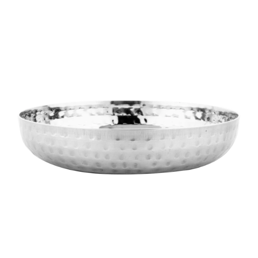 Prince 42 piece Handcrafted Hammered Dinner Set - Image 3